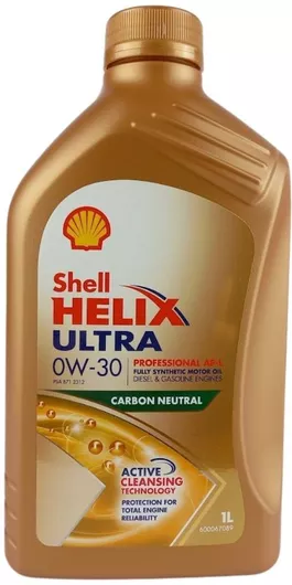 Λάδι Αυτοκινήτου Shell Helix Ultra Professional AP-L Συνθετικό 0W-30 1lt