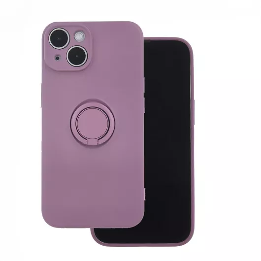 Finger Grip Case iPhone 15 Pro 6 1" Light Purple 5907457754034