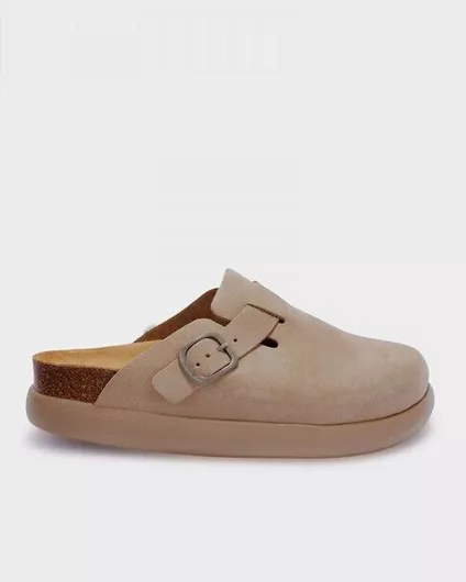 Scholl Χειμερινές Γυναικείες Παντόφλες Μπεζ