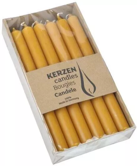 Διακοσμητικό Κερί Κηροπηγίου 25cm 12τμχ. Καφέ