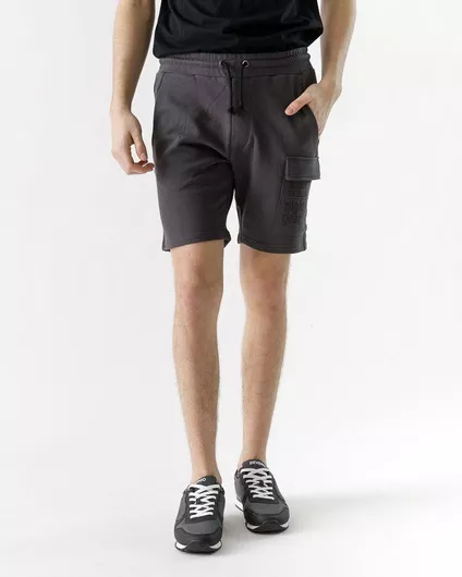 Devergo Ανδρική Βερμούδα Cargo Γκρι