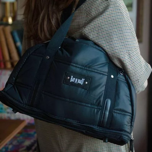 Τσάντα-Αλλαξιέρα Baby on Board Ώμου/Χειρός 45x16x28cm Μαύρο