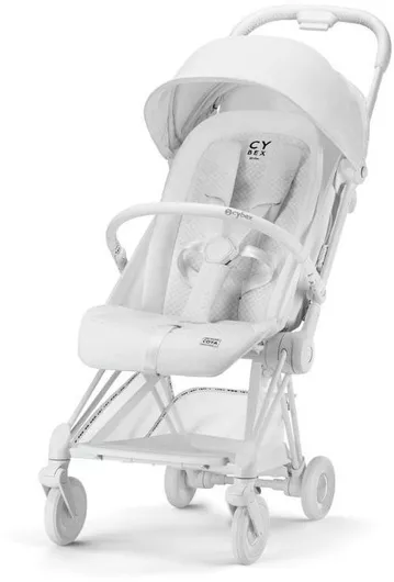 Καρότσι Μωρού Cybex Coya Kατάλληλο για Nεογέννητο Urban Mobility White | White 6.6kg