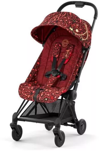 Καρότσι Μωρού Cybex Coya Kατάλληλο για Nεογέννητο By Alec Volkel Rosenrot Red | Dark Red 6.6kg