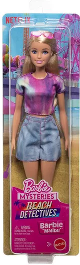 Barbie Malibu Κούκλα για 3+ Ετών Mattel
