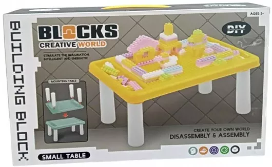 Τουβλάκια Σετ Πάγκος Κατασκευών DIY για 3+ Ετών
