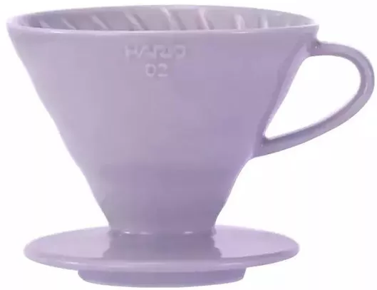 Coffee Dripper Κεραμικό Hario V60 Μοβ Colour Edition 02