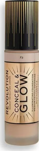 Revolution Beauty Conceal & Glow Foundation F2 23ml