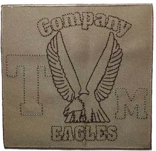 Θερμοκολλητικό Μοτίφ Στάμπα Company Eagles Μπεζ 10x9cm 1 Τεμάχιο
