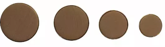 Κουμπιά Μεταλλική Βάση Μπεζ 18mm