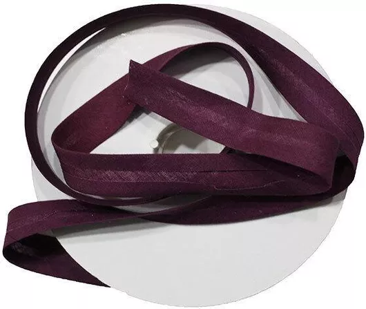 Ρέλι Λοξό Βαμβακερό 20mm Μοβ 5623 - Τιμή ανά Μέτρο