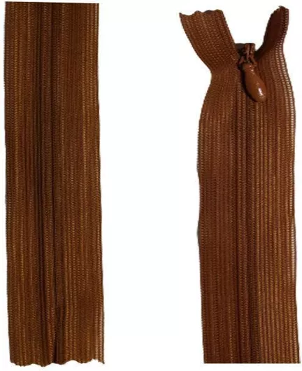 Κρυφό Φερμουάρ 3mm Οδηγός, 45cm, Μουσταρδί 270, 1 τεμάχιο