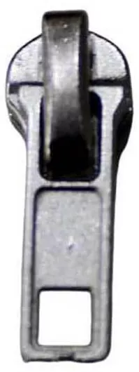 Οδηγός Φερμουάρ Μεταλλικός 3mm Ασημί