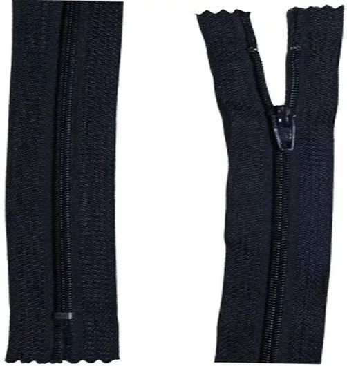 Φερμουάρ Κλειστό 3mm για Φορέματα & Φούστες, 55cm, Μπλε Σκούρο 320, 1 τεm
