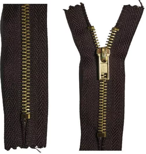 Φερμουάρ Σιδερένιο Κλειστό Χρυσό 5mm 12cm 294