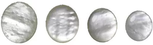 Κουμπί Τύπου Φίλντισι Μπουλ 13mm Εκρού