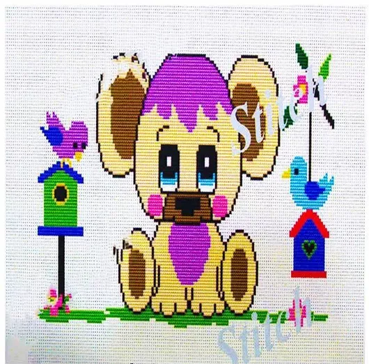 Μαξιλάρι Κέντημα My Little Baby 35x50cm Λευκό, Σταμπωτό Σχέδιο για Κέντημα