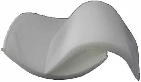 Βάτες Ρούχα Ντυμένες Νου3 Λευκό 2τεμ 18cm X 12cm