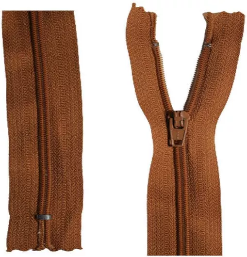 Φερμουάρ Κλειστό 20cm με 3mm Οδηγό για Φορέματα & Φούστες, Ταμπά 270, 1 Τεμάχιο
