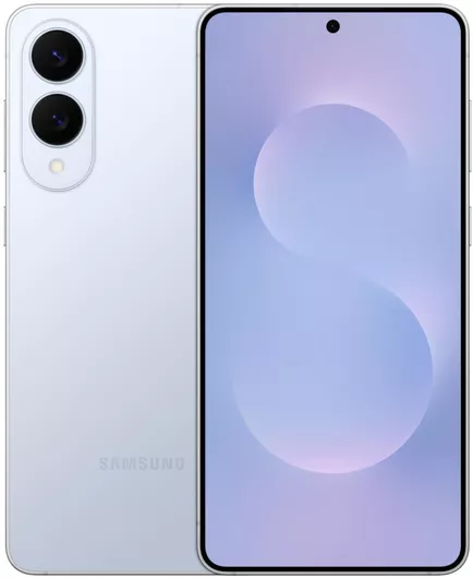 Samsung Galaxy S25 Edge 5G Smartphone, 12GB RAM, 512GB Storage, Titanium Icy Blue