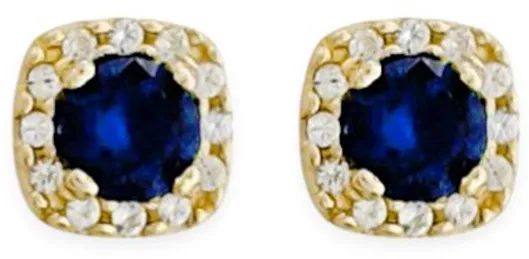 Σκουλαρίκι GoldjewelsΧρυσό 9Κ με Πέτρες