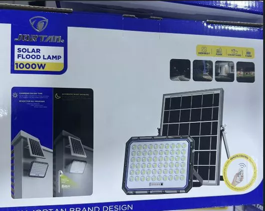Jortan Στεγανός Ηλιακός Προβολέας LED 1000W IP66