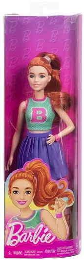 Barbie Fashionistas #232 Ginger Hair Freckles Doll Hyt90 Mattel