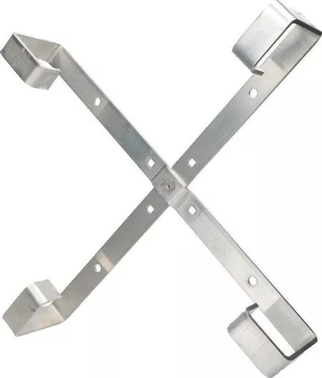 Extralink Πλαίσιο Στήριξης για Φωτιστικά από Αλουμίνιο Ασημί