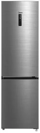 Ψυγειοκαταψύκτης Midea Total NoFrost Υ198.4xΠ59.5xΒ65.6cm Inox