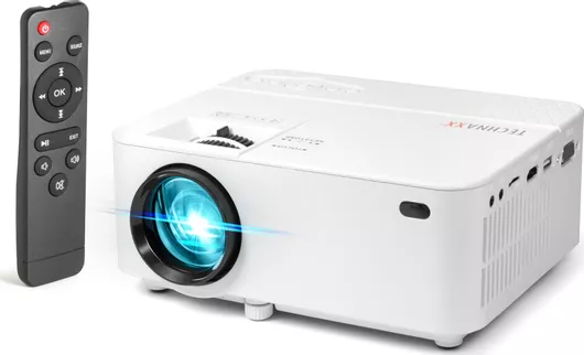 Projector Λάμπας LED Technaxx TX-113 Mini με Ενσωματωμένα Ηχεία Λευκός