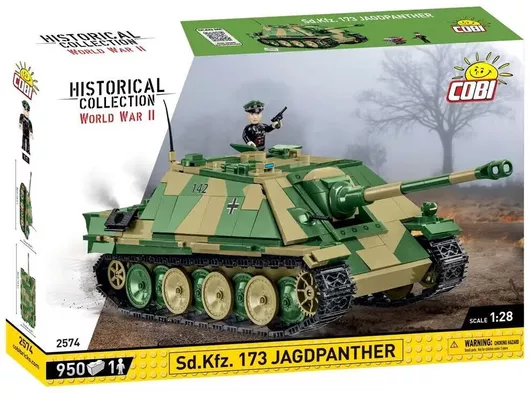 Τουβλάκι Cobi Historical Collection WWII Sd.Kfz. 173 Jagpanther για 7+ Ετών 950τμχ.