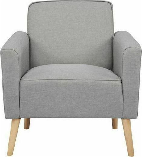 Πολυθρόνα Next Υφασμάτινη 78x75x78cm Γκρι