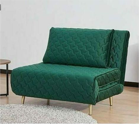 Πολυθρόνα Κρεβάτι Next Υφασμάτινη 83x92x106cm Πράσινο