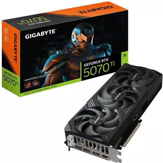Κάρτα Γραφικών Gigabyte GeForce RTX 5070 Ti VGA GV-N507TWF3OC-16GD/16GB/GDDR7