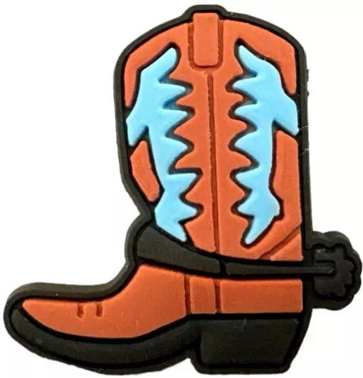 Fred Jibbitz Cowboy Boots Καφέ