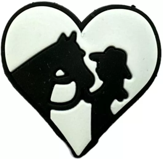 Fred Jibbitz Καρδιά Cowgirl Πολύχρωμο