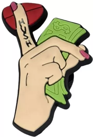 Fred Jibbitz Money Hush Πολύχρωμο