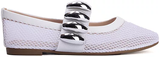 Fred Γυναικείες Μπαλαρίνες με Δίχτυ Hazy Mauve