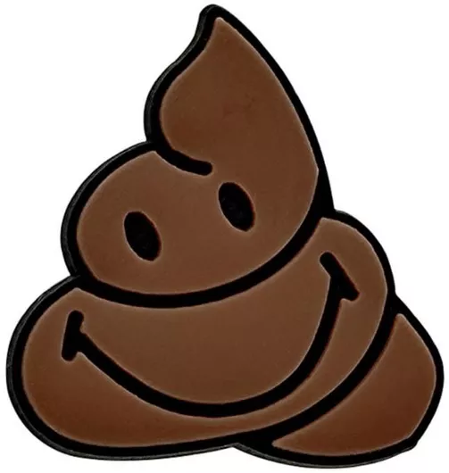 Keep Fred Διακοσμητικό Παπουτσιού Poop Καφέ