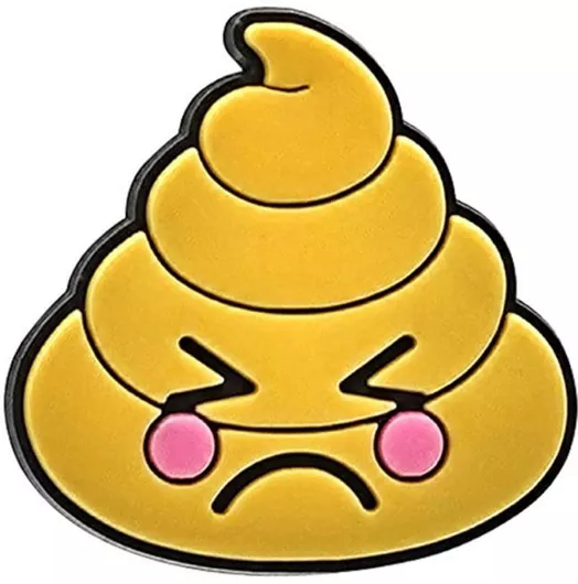 Keep Fred Διακοσμητικό Παπουτσιού Poop Κίτρινο