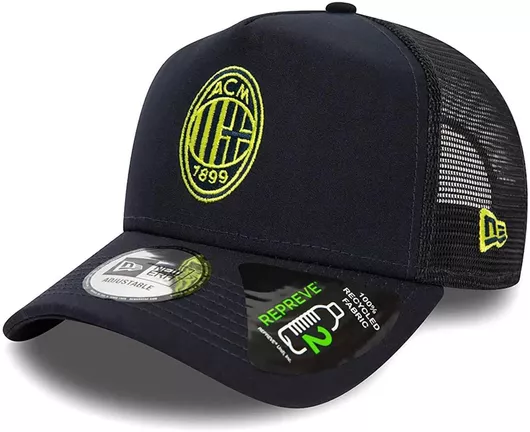 New Era Καπέλο Jockey Snapback Trucker Μαύρο