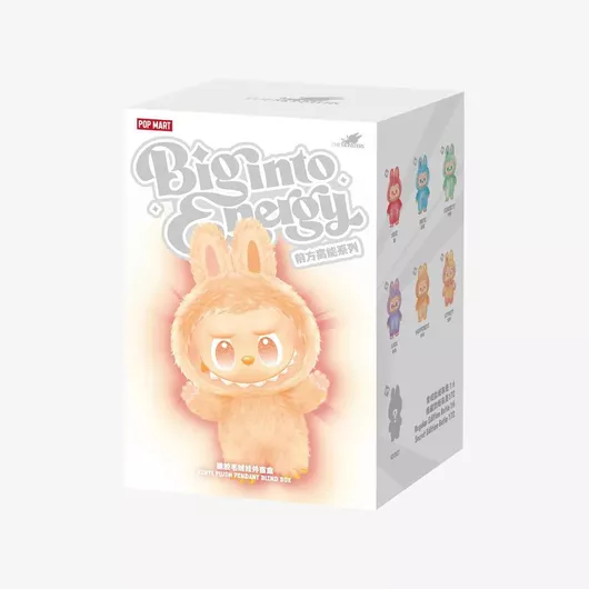 Μπρελόκ Pop Mart Labubu Monsters Big Into Energy Series Vinyl Plush Pendant Τυχαία Επιλογή Σχεδίου
