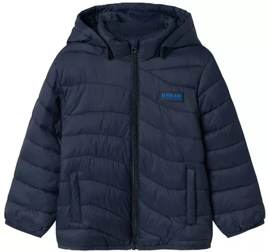 Name It Παιδικό Casual Μπουφάν με Κουκούλα Dark Sapphire, Μπλε