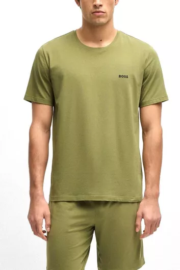 Hugo Boss T-shirt Χακί