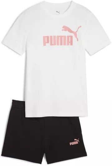 Puma Παιδικό Σετ με Σορτς Καλο&ρινό 2τμχ Λευκό