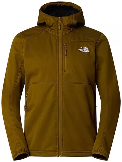 The North Face Quest Hooded Χειμωνιάτικο Μπουφάν Softshell Αδιάβροχο & Αντιανεμικό Moss Green Dark Heather