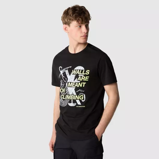 The North Face Outdoor Graphic T-shirt Μαύρο