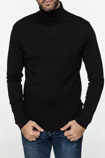 Santana Μπλούζα Μακρυμάνικη Μαύρο