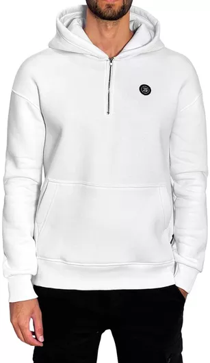 3Guys Φούτερ Λευκό - Ανδρικό Λευκό Φούτερ