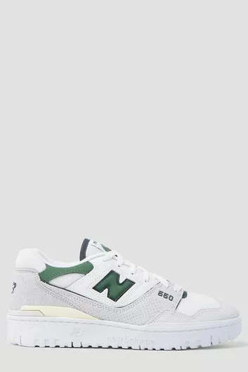 New Balance 550 Γυναικεία Sneakers Λευκό/Γκρι/Πράσινο